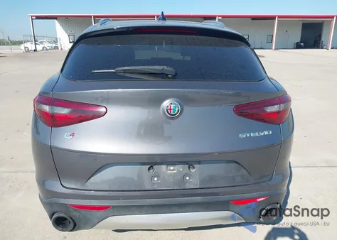 2018 Alfa Romeo Stelvio Ti Awd from USA, damaged, VIN ZASFAKBN6J7B84193